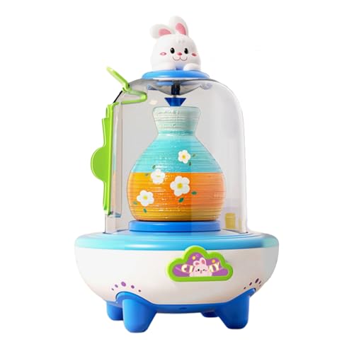 Ddujbtp USB Gebardrand Miniatur Töpferradspielzeug Für Kinder Reisefreundliches Design Kreativer Lehmhandwerkmaschine Party Keramik Bildungskunstspielzeug Kinder Ddujbtp USB Gebardrand Miniatur Töpferradspielzeug Für Kinder Reisefreundliches Design Kreativer Lehmhandwerkmaschine Party Keramik Bildungskunstspielzeug Kinder von Ddujbtp