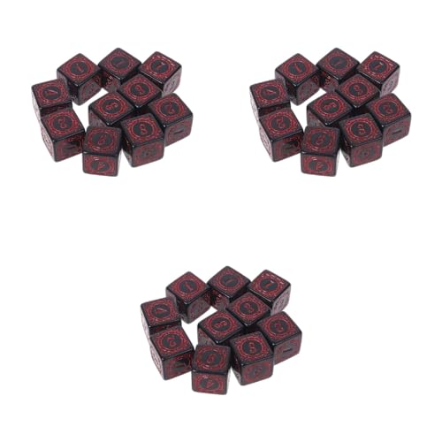 Polyedrische, quadratische D6-Zahlen, 6-seitige Würfelperlen, Tischplattenperlen, 10 Stück Polyedrische, quadratische D6-Zahlen, 6-seitige Würfelperlen, Tischplattenperlen, 10 Stück von Ddujbtp