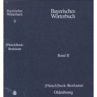 Bayerisches Wörterbuch (BWB) / Einbanddecke von De Gruyter Oldenbourg