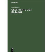 Geschichte der Bildung von De Gruyter Oldenbourg