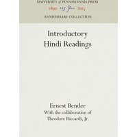 Introductory Hindi Readings, von De Gruyter Oldenbourg