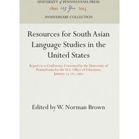 Resources for South Asian Language Studies in the United States von De Gruyter Oldenbourg