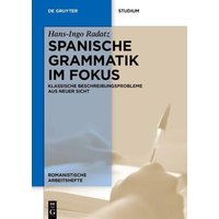 Spanische Grammatik im Fokus von De Gruyter Mouton