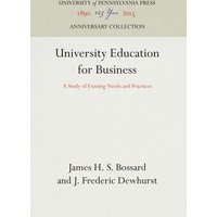 University Education for Business von De Gruyter Oldenbourg