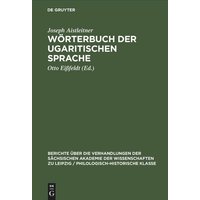 Wörterbuch der ugaritischen Sprache von De Gruyter Oldenbourg