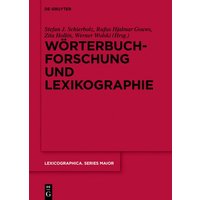 Wörterbuchforschung und Lexikographie von De Gruyter Oldenbourg