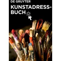 Kunstadressbuch Deutschland, Österreich, Schweiz von De Gruyter Saur