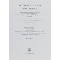 Althochdeutsches Wörterbuch / Band VI: M–N, 1. Lieferung (m bis gi-mah) von De Gruyter