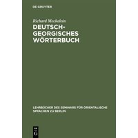 Deutsch-Georgisches Wörterbuch von De Gruyter