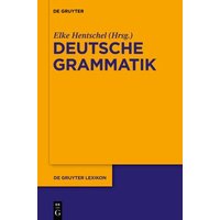 Deutsche Grammatik von De Gruyter