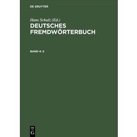 Deutsches Fremdwörterbuch / S von De Gruyter