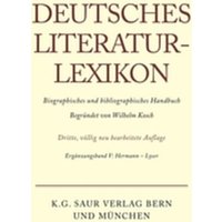 Deutsches Literatur-Lexikon / Hermann - Lyser von De Gruyter