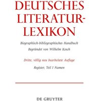 Deutsches Literatur-Lexikon / Namen von De Gruyter