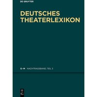 Deutsches Theater-Lexikon / K - L von De Gruyter