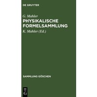 Physikalische Formelsammlung von De Gruyter