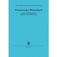 Pommersches Wörterbuch / Pujknüppel bis Ros’ von De Gruyter