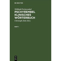 Pschyrembel Klinisches Wörterbuch von De Gruyter