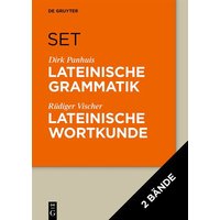 Set: Lateinische Grammatik (Panhuis) und Wortkunde (Vischer) von De Gruyter