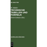 Technische Tabellen und Formeln von De Gruyter