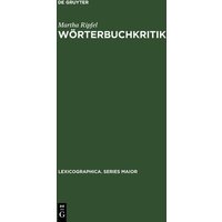Wörterbuchkritik von De Gruyter
