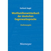 Wortfamilienwörterbuch der deutschen Gegenwartssprache von De Gruyter