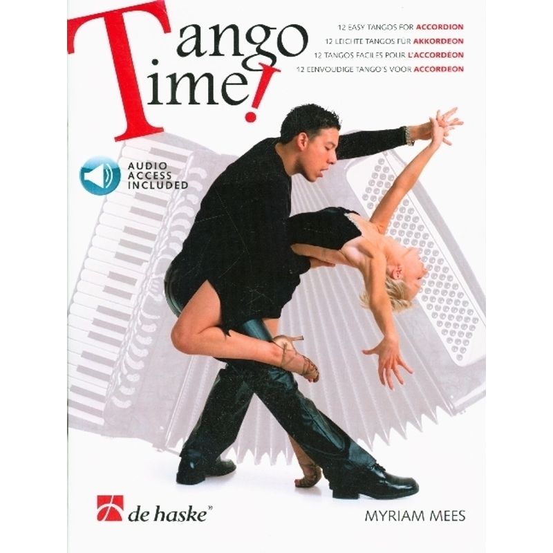 Tango Time!, für Akkordeon, m. Audio-CD von De Haske Publication