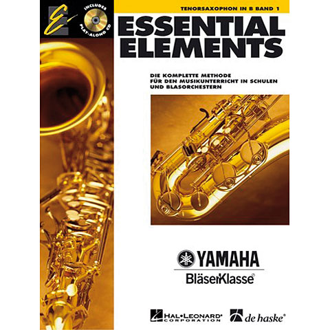 De Haske Essential Elements Band 1 - für Tenorsaxophon Lehrbuch De Haske Essential Elements Band 1 - für Tenorsaxophon Lehrbuch von De Haske