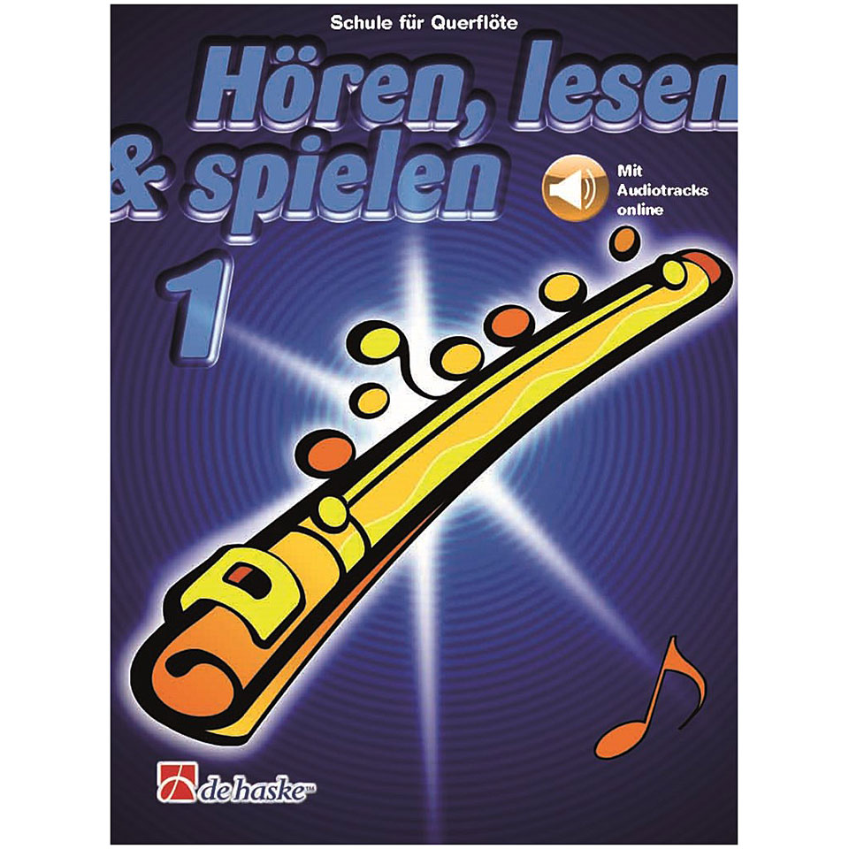 De Haske Hören,Lesen&Spielen Bd. 1 für Querflöte Lehrbuch De Haske Hören,Lesen&Spielen Bd. 1 für Querflöte Lehrbuch von De Haske