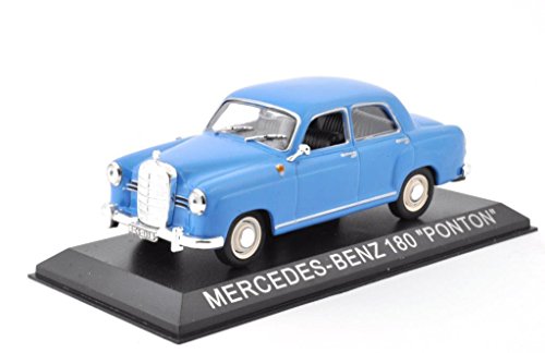 DieCast Metall Modellauto 1:43 Mercedes Benz 180 Ponton blau von Mercedes
