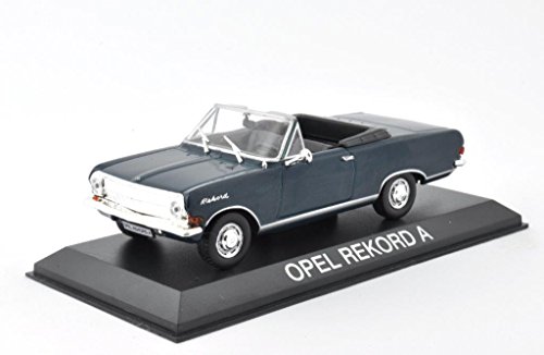 DieCast Modellauto 1:43 Agostini Opel Record A Cabrio grün blau von Opel