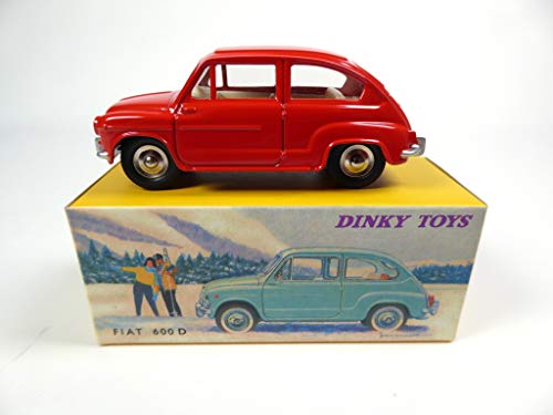 DeAgostini FIAT 600D Red - Dinky Toys NOREV Miniatur Ref: 520 DeAgostini FIAT 600D Red - Dinky Toys NOREV Miniatur Ref: 520 von DeAgostini