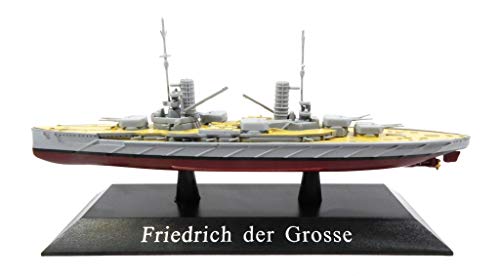 DeAgostini Friedrich der Grosse Kaiser Class 1912 Battleship 1/1250 WS41 von DeAgostini