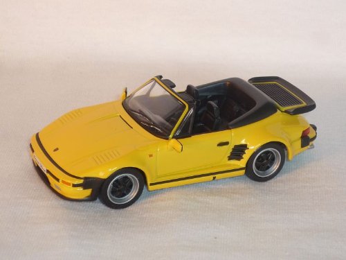 Unbekannt Porsche 911 Carrera Slant Nose 1989 Cabrio Gelb 1/43 De Agostini Modellauto Modell Auto von Unbekannt