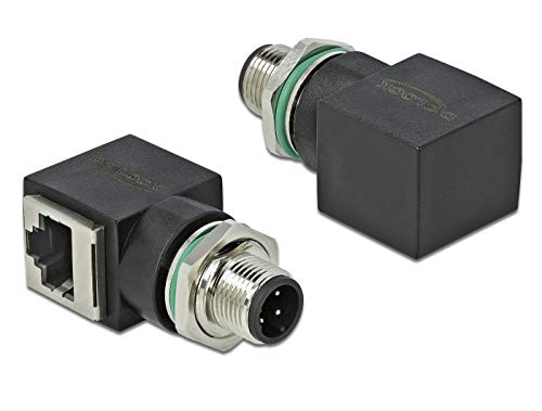 DELOCK ADAPTADOR M12 4 PIN MACHO A RJ45 HEMBRA von DeLOCK