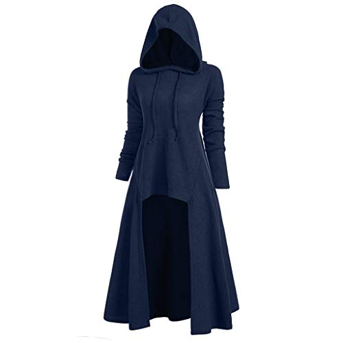 Mittelalter Kleid Damen mit Kapuze - Gothic Kleid Damen Vintage Halloween Kostüm Umhang Cape Strickkleid Robe Kleider Renaissance Viktorianische Mittelalterliches Kleid für Karneval Cosplay Mittelalter Kleid Damen mit Kapuze - Gothic Kleid Damen Vintage Halloween Kostüm Umhang Cape Strickkleid Robe Kleider Renaissance Viktorianische Mittelalterliches Kleid für Karneval Cosplay von DeaAmyGline