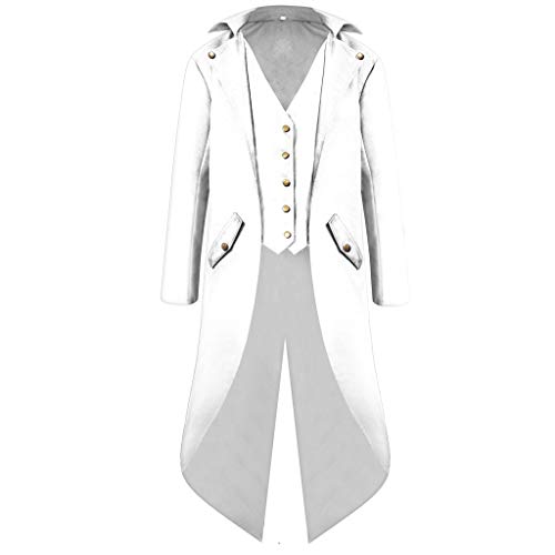 Steampunk Herren Jacke - Gothic Frack Herren Mantel Gehrock Mittelalter Viktorianische Mäntel Uniform Lange Smoking Männer Karneval Kostüm Halloween Fasching Hochzeit Party Cosplay Punk Kleidung Steampunk Herren Jacke - Gothic Frack Herren Mantel Gehrock Mittelalter Viktorianische Mäntel Uniform Lange Smoking Männer Karneval Kostüm Halloween Fasching Hochzeit Party Cosplay Punk Kleidung von DeaAmyGline