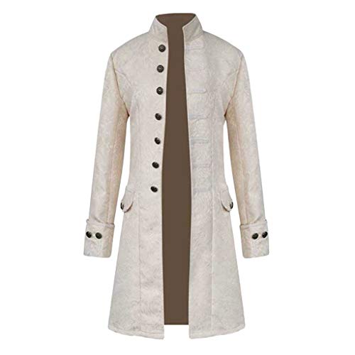 Steampunk Herren Jacke - Gothic Frack Herren Mantel Gehrock Mittelalter Viktorianische Mäntel Uniform Lange Smoking für Männer Halloween Kostüm Karneval Fasching Party Cosplay Punk Kleidung Steampunk Herren Jacke - Gothic Frack Herren Mantel Gehrock Mittelalter Viktorianische Mäntel Uniform Lange Smoking für Männer Halloween Kostüm Karneval Fasching Party Cosplay Punk Kleidung von DeaAmyGline
