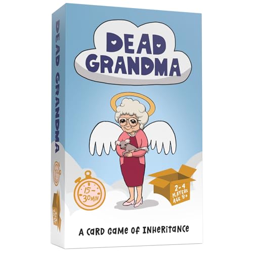 Dead Grandma: Ein Kartenspiel des Erbes – lustiges und cleveres Familienspiel für Erwachsene, Jugendliche und Kinder – Strategisches Partyspiel für 2–4 Spieler Dead Grandma: Ein Kartenspiel des Erbes – lustiges und cleveres Familienspiel für Erwachsene, Jugendliche und Kinder – Strategisches Partyspiel für 2–4 Spieler von Dead Grandma