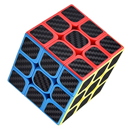 DealKits Zauberwürfel, Speedcube 3x3 Original Magische Geschwindigkeit Würfel Speed Magic Cube Druckminderer Intelligenz IQ Kombinationsübunge für Anfänger Kinder Jugendlichen, Anti-Stress von DealKits
