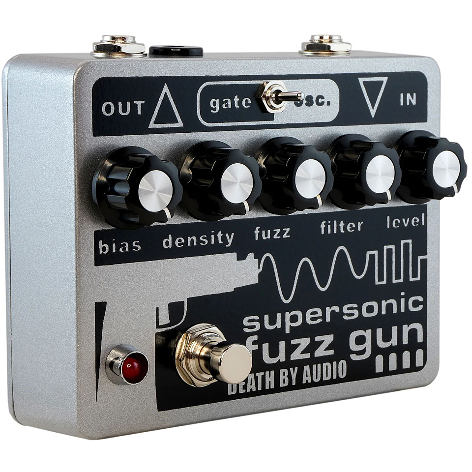 Death By Audio Supersonic Fuzz Gun Effektgerät E-Gitarre von Death By Audio
