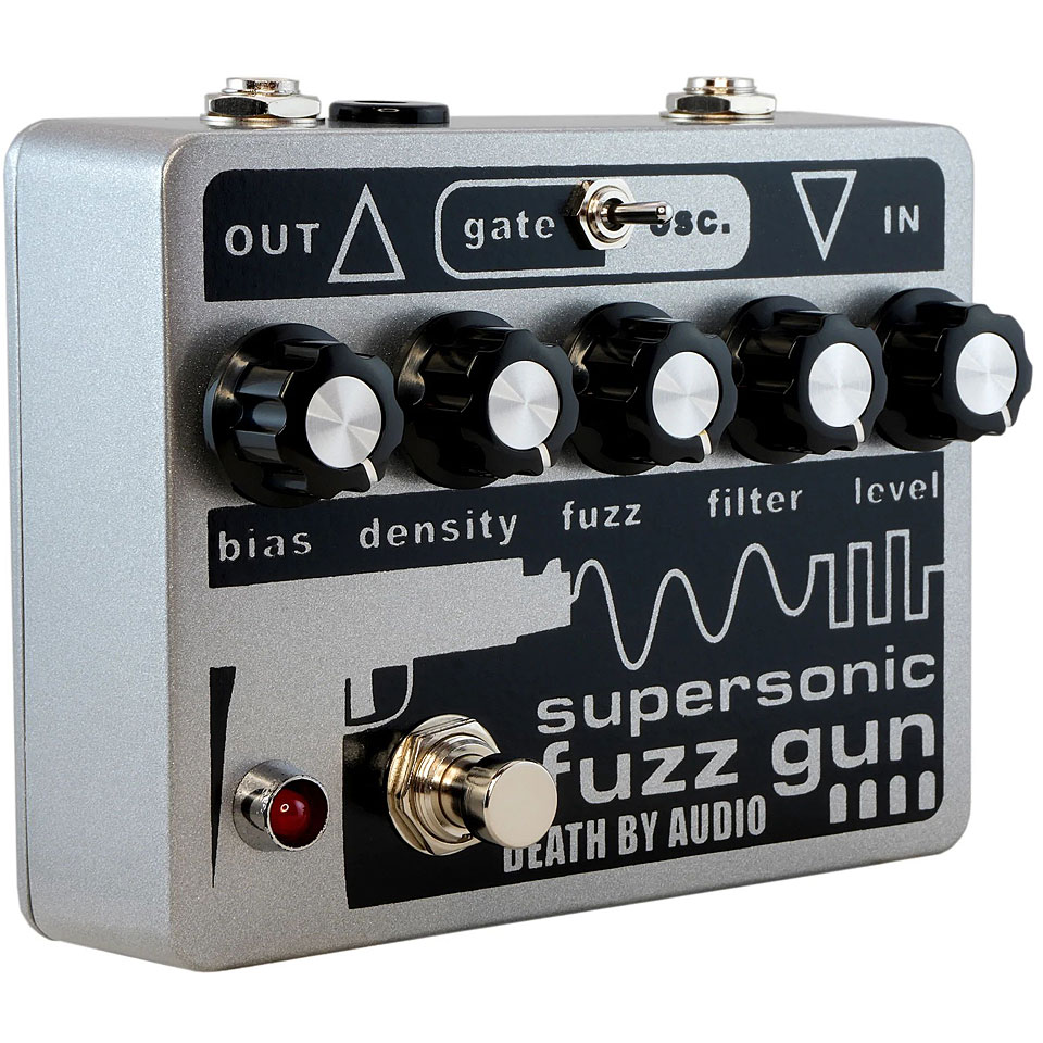 Death By Audio Supersonic Fuzz Gun Effektgerät E-Gitarre Death By Audio Supersonic Fuzz Gun Effektgerät E-Gitarre von Death By Audio