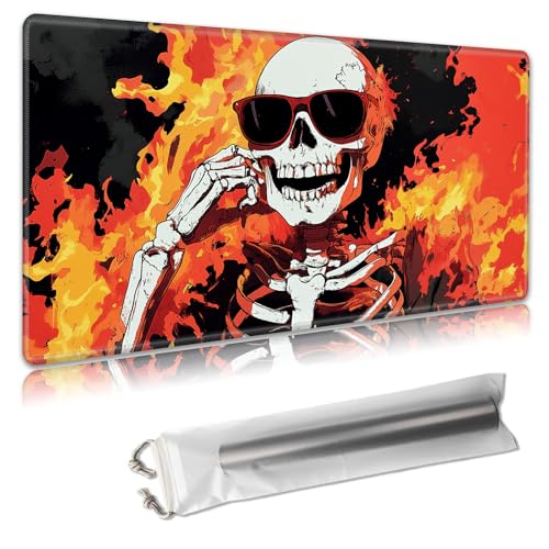 MTG Playmat 61 x 35,6 cm – große TCG/CCG-Sammelkartenspiel-Matte, vollständiges Kunstwerk-Design, rutschfeste Gummi-Basis und glatte Stoffoberfläche, kostenlose Aufbewahrungstasche im Lieferumfang von Decahouy