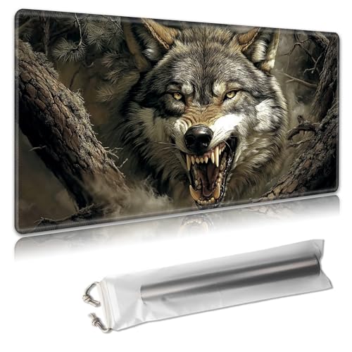 MTG Playmat 61 x 35,6 cm – große TCG/CCG-Sammelkartenspiel-Matte, vollständiges Kunstwerk-Design, rutschfeste Gummi-Basis und glatte Stoffoberfläche, kostenlose Aufbewahrungstasche im Lieferumfang von Decahouy