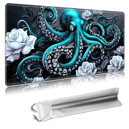 MTG Playmat 61 x 35,6 cm – große TCG/CCG-Sammelkartenspiel-Matte, vollständiges Kunstwerk-Design, rutschfeste Gummi-Basis und glatte Stoffoberfläche, kostenlose Aufbewahrungstasche im Lieferumfang von Decahouy