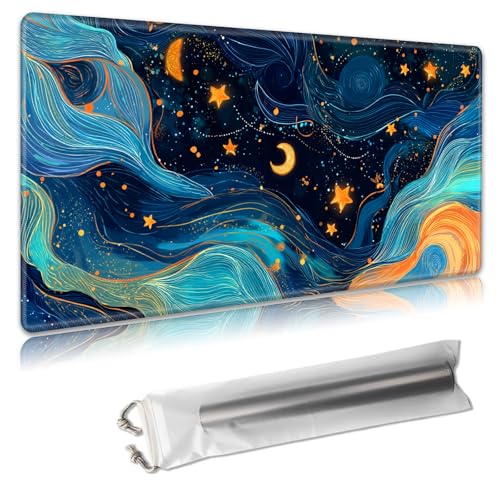 MTG Playmat 61 x 35,6 cm – große TCG/CCG-Sammelkartenspiel-Matte, vollständiges Kunstwerk-Design, rutschfeste Gummibasis und glatte Stoffoberfläche, kostenlose Aufbewahrungstasche im Lieferumfang von Decahouy