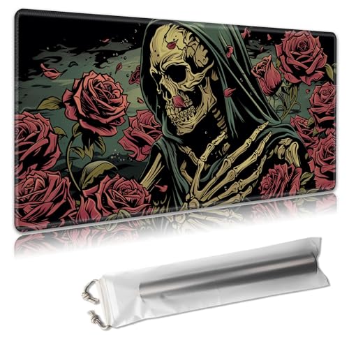 MTG Playmat 61 x 35,6 cm – große TCG/CCG-Sammelkartenspiel-Matte, vollständiges Kunstwerk-Design, rutschfeste Gummibasis und glatte Stoffoberfläche, kostenlose Aufbewahrungstasche im Lieferumfang von Decahouy
