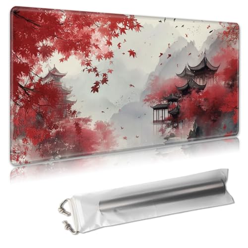 MTG Playmat 61 x 35,6 cm – große TCG/CCG-Sammelkartenspiel-Matte, vollständiges Kunstwerk-Design, rutschfeste Gummibasis und glatte Stoffoberfläche, kostenlose Aufbewahrungstasche im Lieferumfang von Decahouy