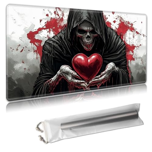 MTG Playmat 61 x 35,6 cm – große TCG/CCG-Sammelkartenspiel-Matte, vollständiges Kunstwerk-Design, rutschfeste Gummibasis und glatte Stoffoberfläche, kostenlose Aufbewahrungstasche im Lieferumfang von Decahouy