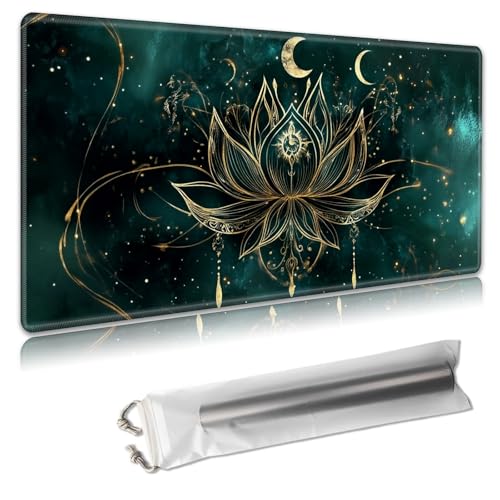 MTG Playmat 61 x 35,6 cm – große TCG/CCG-Sammelkartenspiel-Matte, vollständiges Kunstwerk-Design, rutschfeste Gummibasis und glatte Stoffoberfläche, kostenlose Aufbewahrungstasche im Lieferumfang von Decahouy