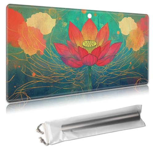 MTG Playmat 61 x 35,6 cm – große TCG/CCG-Sammelkartenspiel-Matte, vollständiges Kunstwerk-Design, rutschfeste Gummibasis und glatte Stoffoberfläche, kostenlose Aufbewahrungstasche im Lieferumfang von Decahouy
